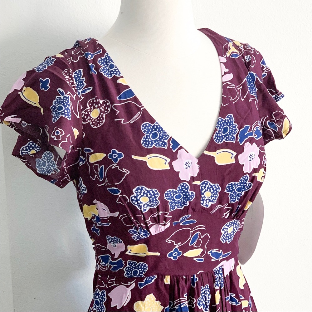 NBW OBO MODCLOTH Floral Maxi Dress - Picture 6 of 13